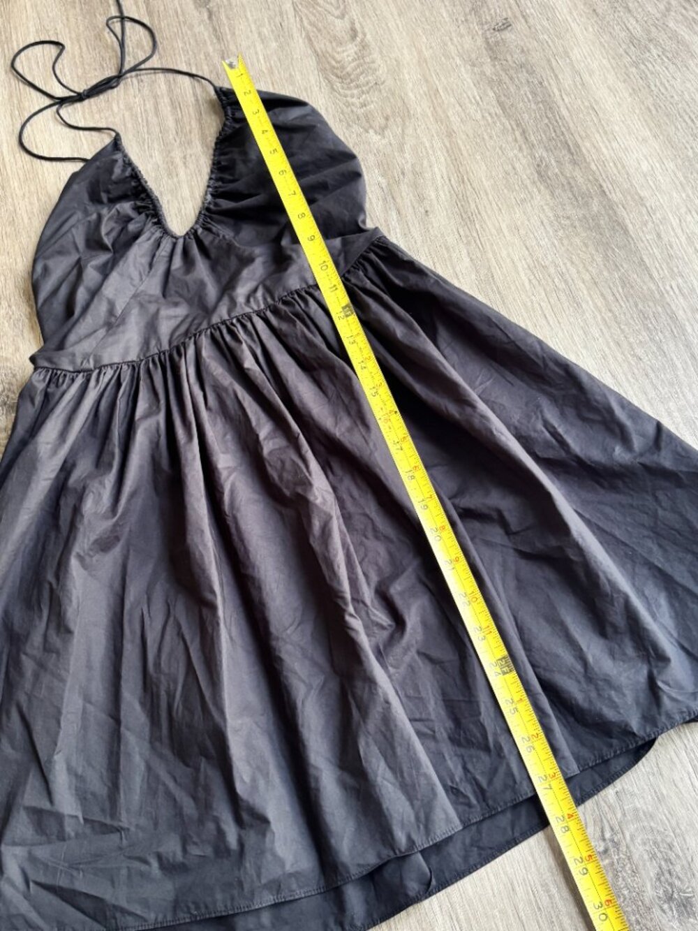 Matteau Drawstring Halter Mini Dress US6 - Picture 8 of 8